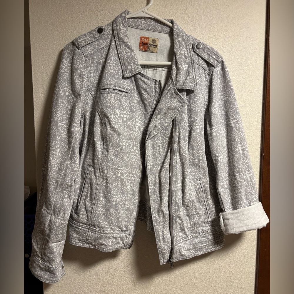 Ruff Hewn M grey/white jacket